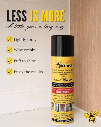 The Original Bee's Wax Furniture Polish